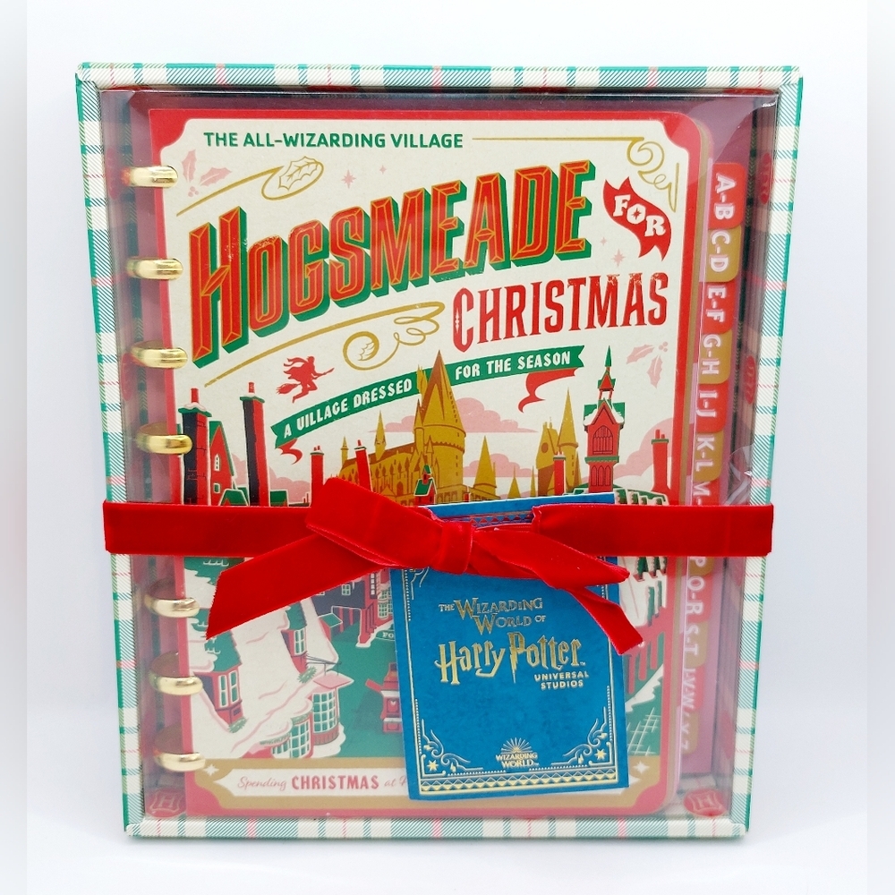 2024 Universal Studios Harry‎ Potter Hogsmeade For Christmas Journal Planner Set